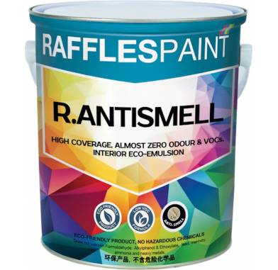 RAFFLES PAINT R.Antismell Matt White Interior Wall Paint 5L / 20L