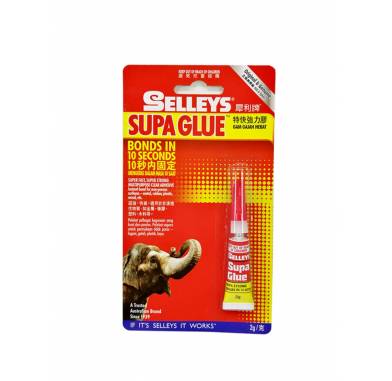 SELLEYS Supa Glue 3ml / Super Glue