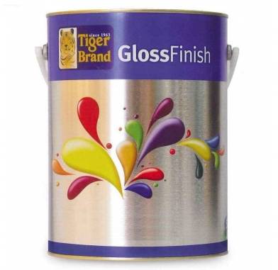 TIGER Gloss Finish Enamel Paint FOR WOOD & METAL (1L / 5L / 16L)