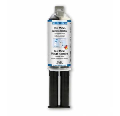 WEICON Fast-Metal Minute Adhesive 24ml Metal Repair Gap Fillers (up to 145 Deg Celsius Resistance)