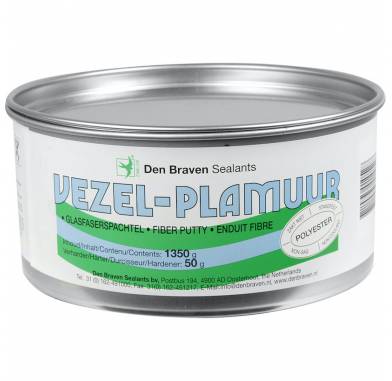 ZWALUW Vezel-Plamuur Polyester Fibre Putty for Automotive Body Kit Repair 1400g